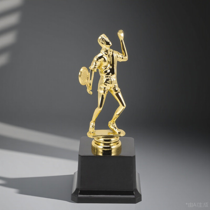 Badminton Cup - Badminton Trophy Smooth Surface Decorative Trophy