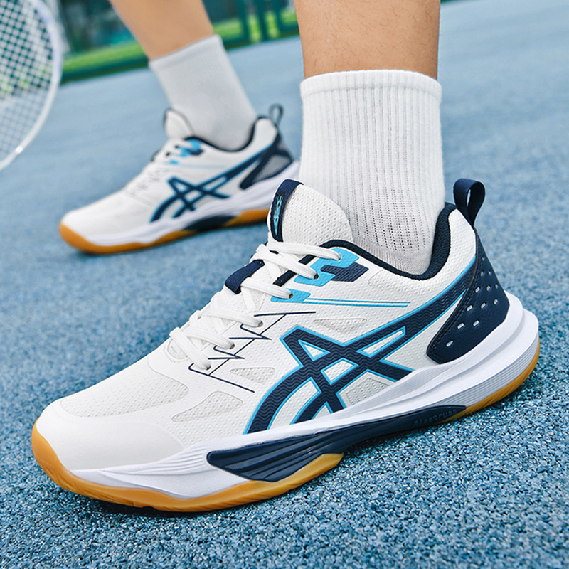 Badminton Question - Men Tennis Shoes Breathable Mesh Professional