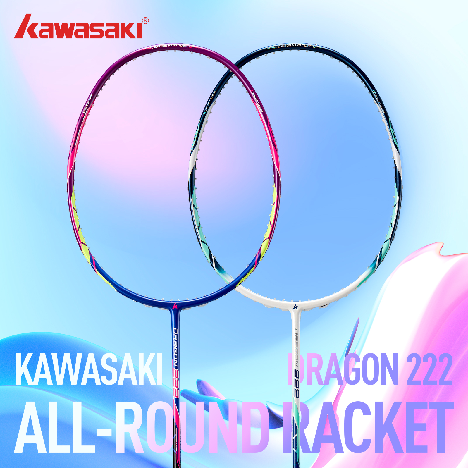 Kawasaki 5U Badminton Racket D - Li Ning Racket recensione e prezzo