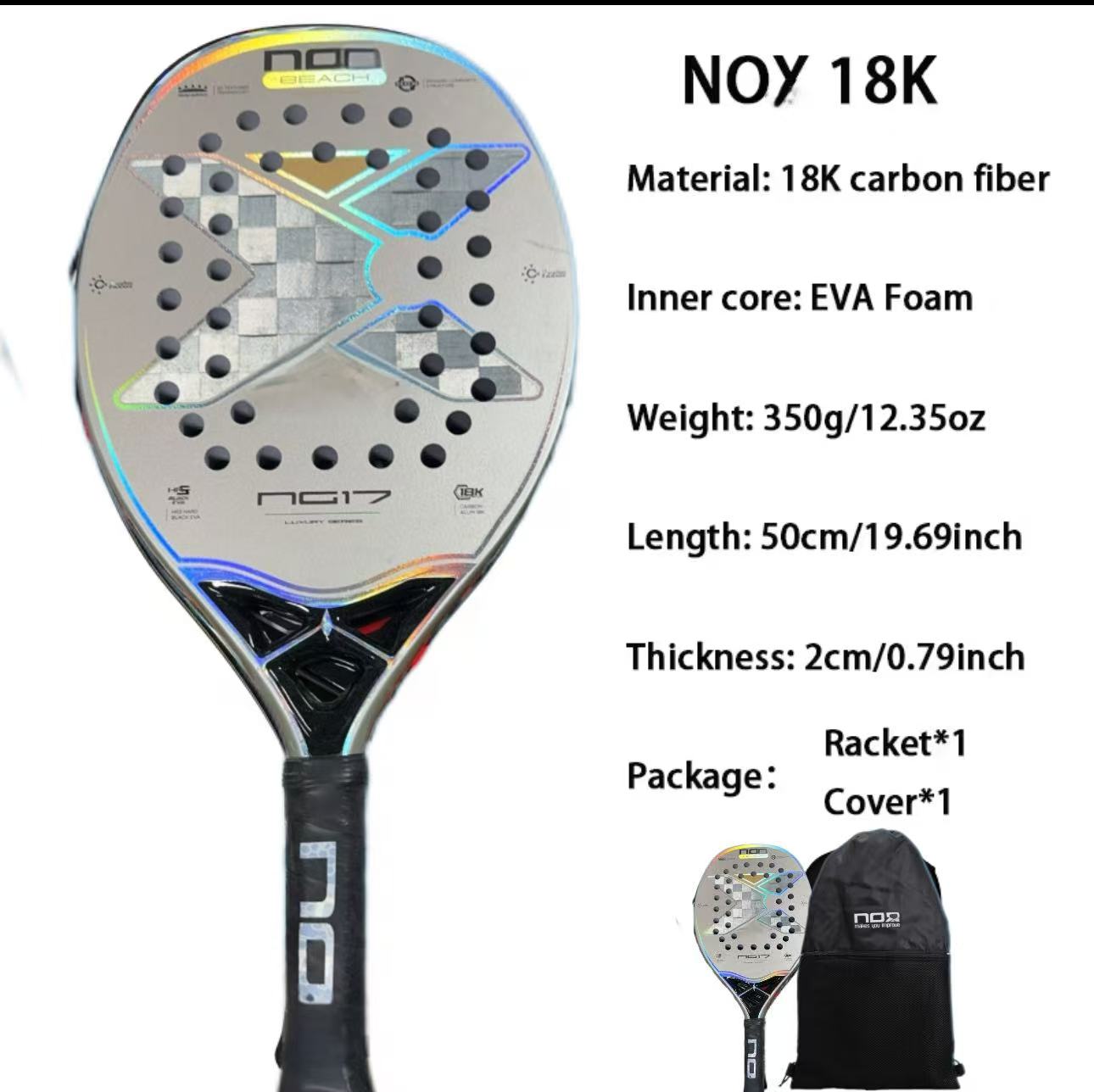 2026 new NG17 Noxbeach tennis  - Li Ning Racket recensione e prezzo