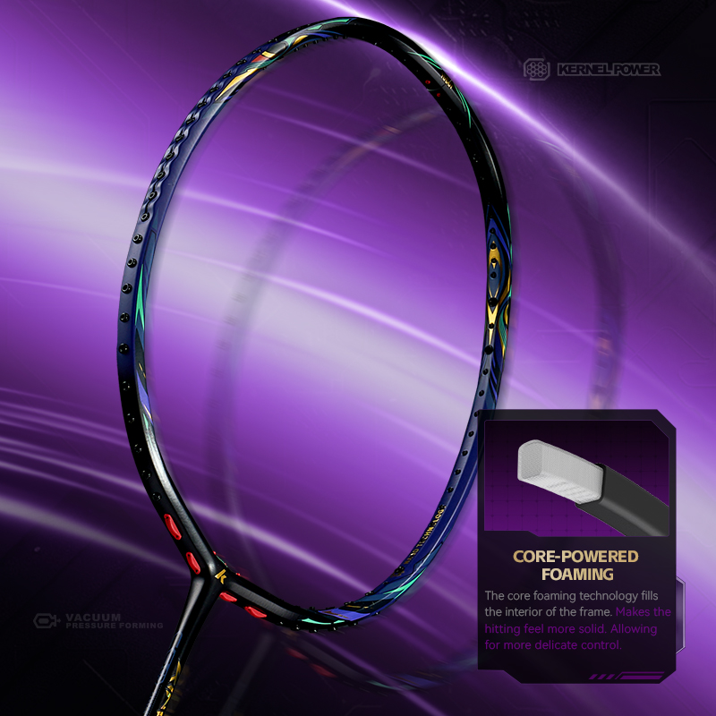 Kawasaki KING K9 4U Badminton  - Li Ning Racket recensione e prezzo