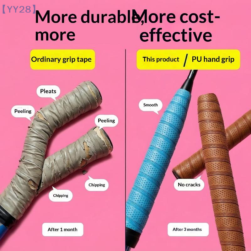 【YY28】2Pcs Tennis Racket Overg - Badminton Grip Tape recensione e prezzo