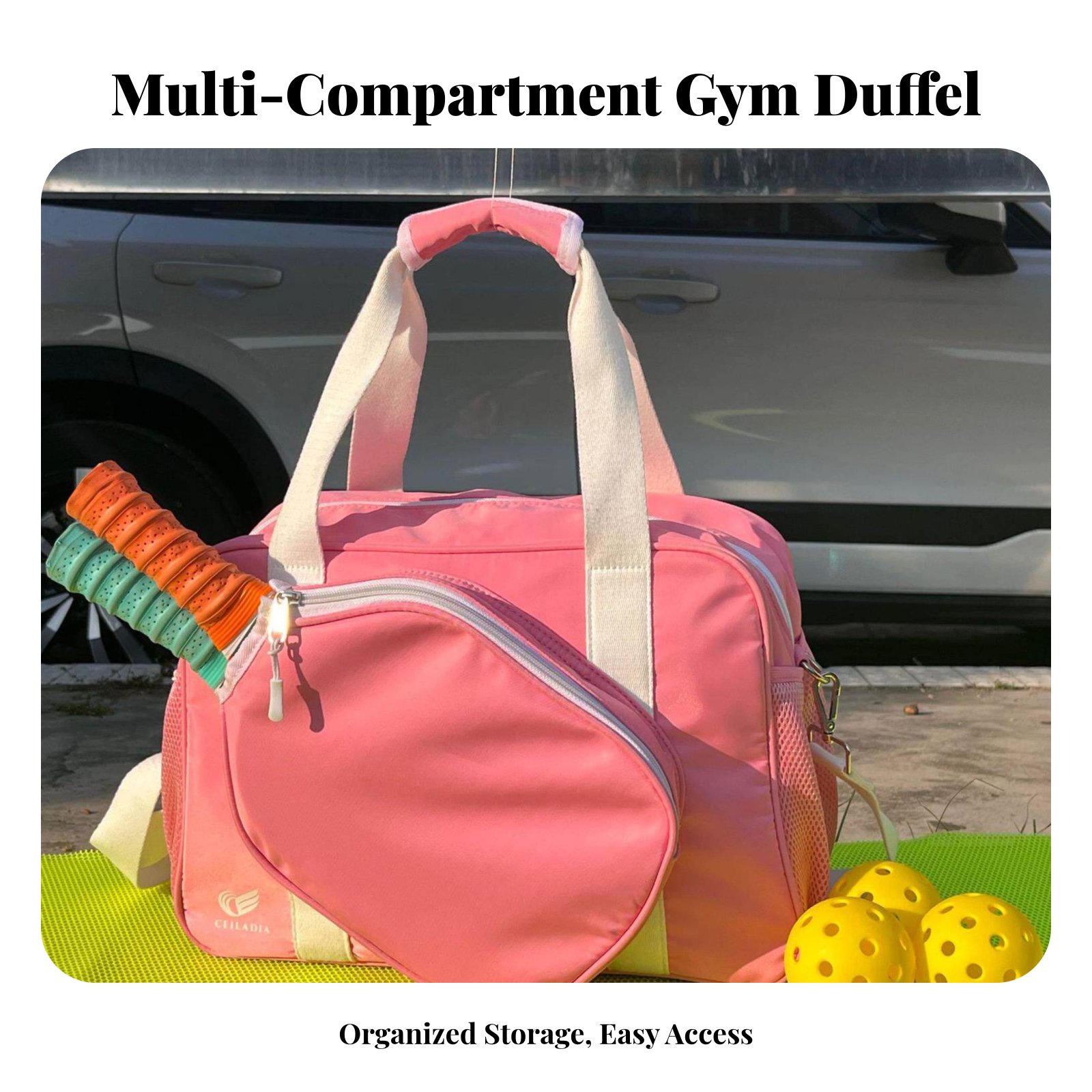 Pickleball Bag Versatile Carry - Badminton Racket recensione e prezzo