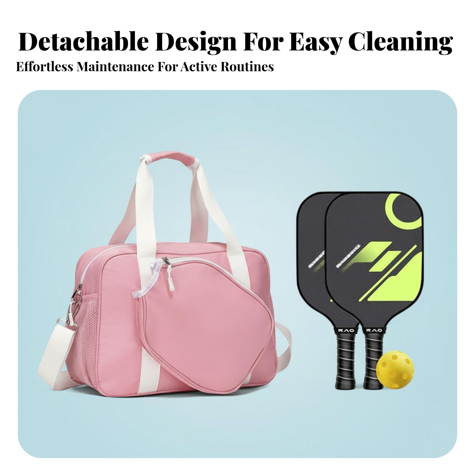 Pickleball Bag Versatile Carry - Badminton Racket recensione e prezzo