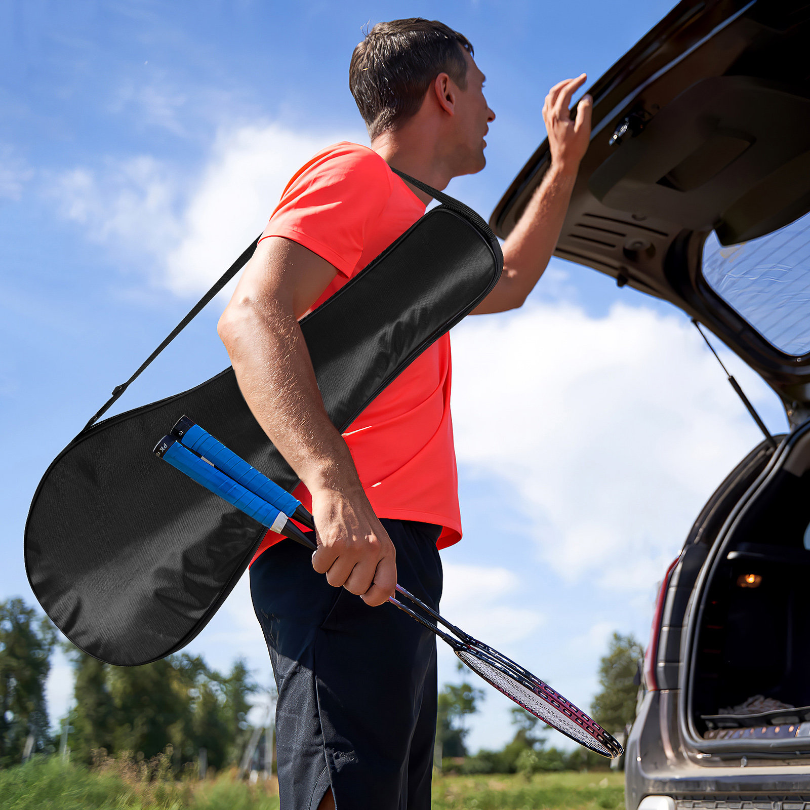 Outdoor Badminton Bag Sports R - Badminton Racket recensione e prezzo