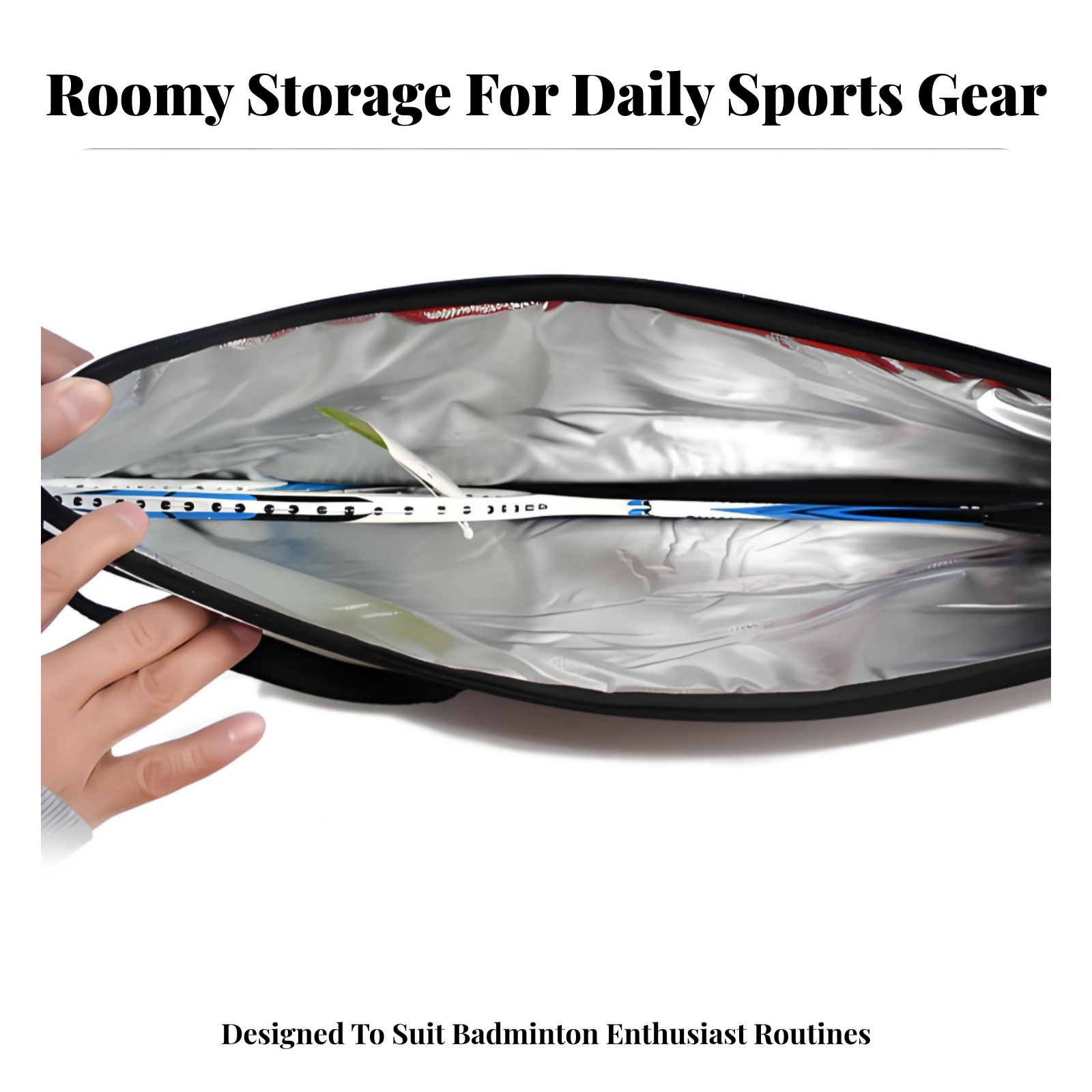 Badminton Racket Bag Portable  - Badminton Racket recensione e prezzo