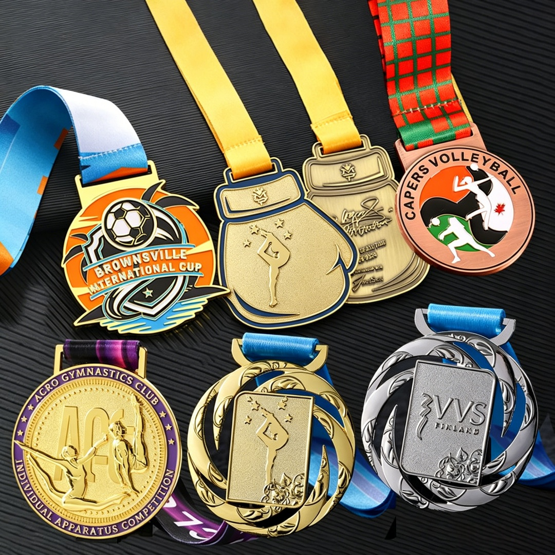 Custom Sports Events Gold Plat - Badminton Club Logo recensione e prezzo