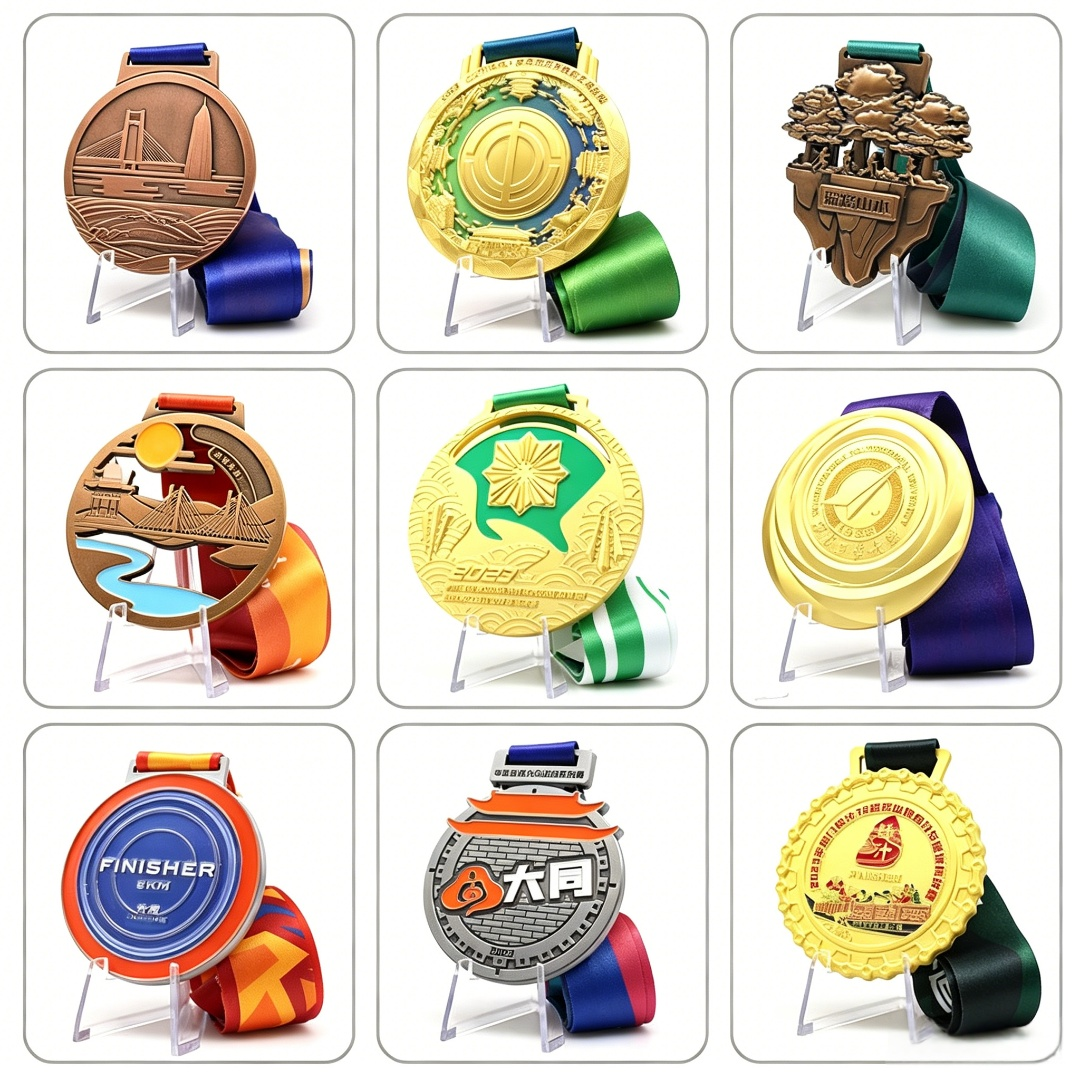 Custom Sports Events Gold Plat - Badminton Club Logo recensione e prezzo