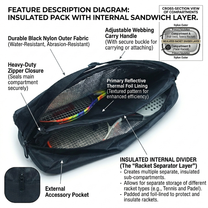 Dual Insulated Padel Tennis Ra - Li Ning Racket recensione e prezzo